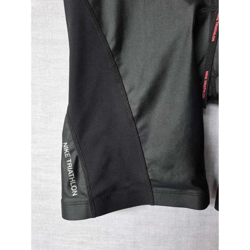 Nike triathlon shorts Mens Black Size Large Cycling Running Compression Shorts